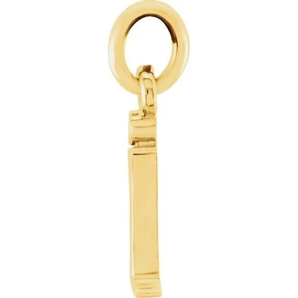 Lowercase Initial Pendant Image 3 Comstock Jewelers Edmonds, WA