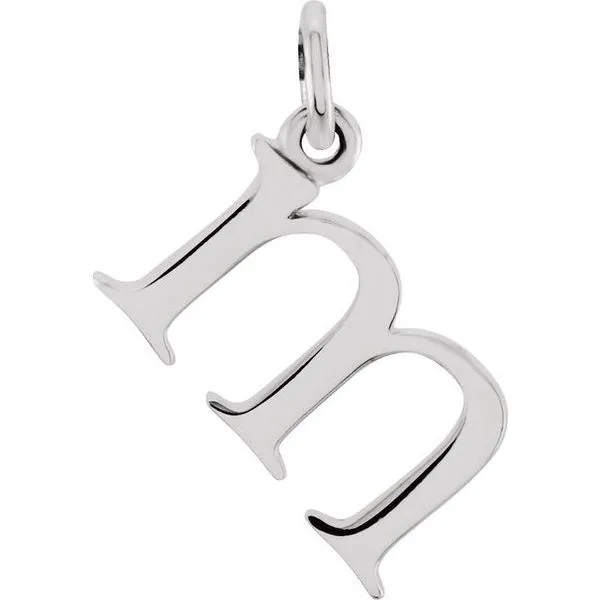 Lowercase Initial Pendant Delfine's Jewelry Charleston, WV