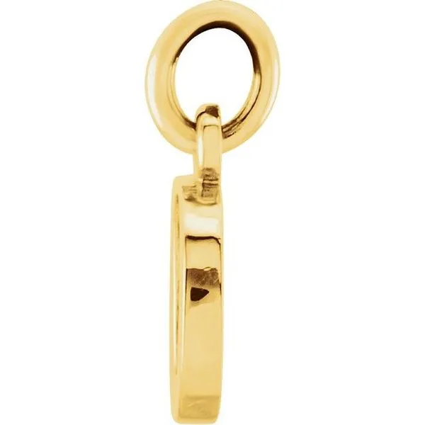 Lowercase Initial Pendant Image 3 Comstock Jewelers Edmonds, WA