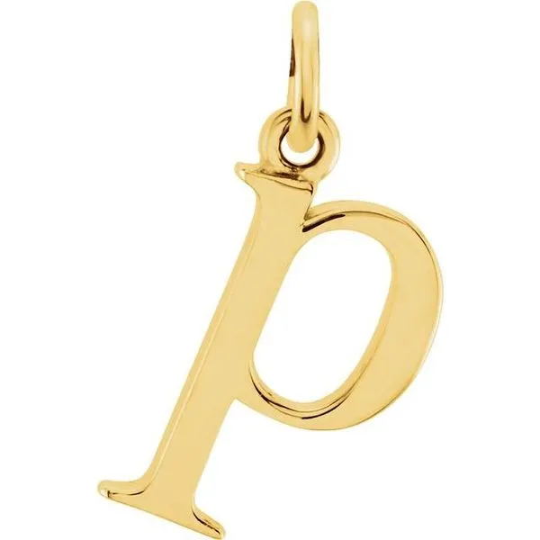 Lowercase Initial Pendant Comstock Jewelers Edmonds, WA