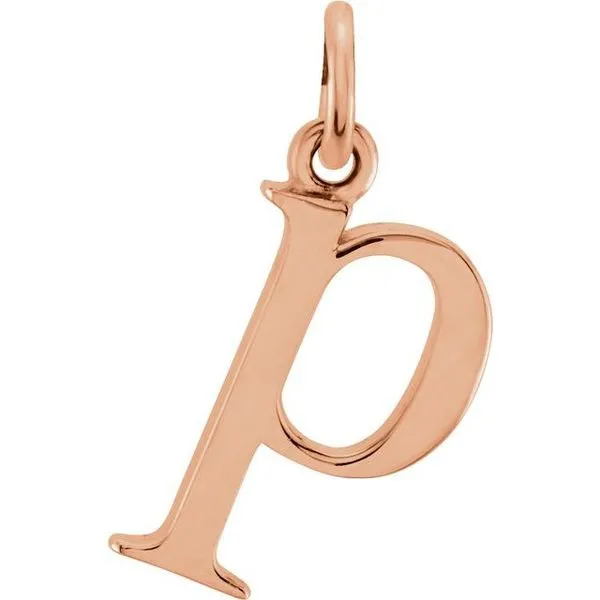 Lowercase Initial Pendant Henry B. Ball Jewelers Canton, OH