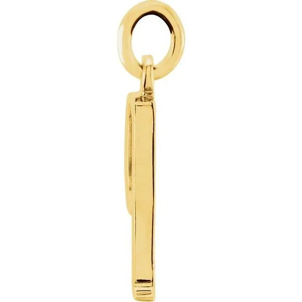 Lowercase Initial Pendant Image 3 Mendham Jewelers Mendham, NJ