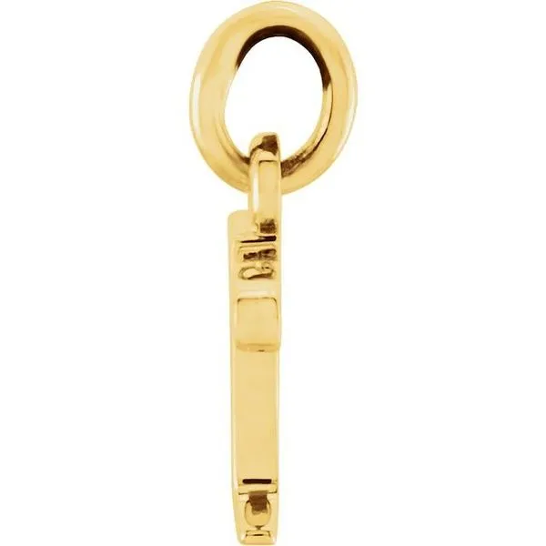 Lowercase Initial Pendant Image 3 Comstock Jewelers Edmonds, WA