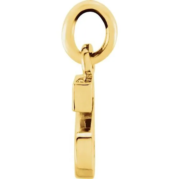 Lowercase Initial Pendant Image 3 The Diamond Shop, Inc. Lewiston, ID