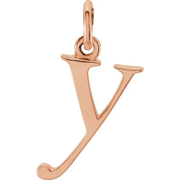 Lowercase Initial Pendant Mendham Jewelers Mendham, NJ
