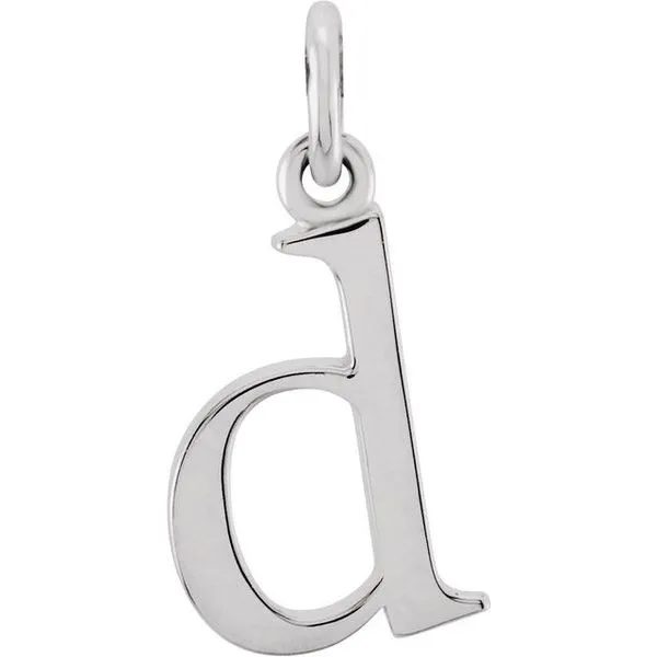 Lowercase Initial Pendant Comstock Jewelers Edmonds, WA