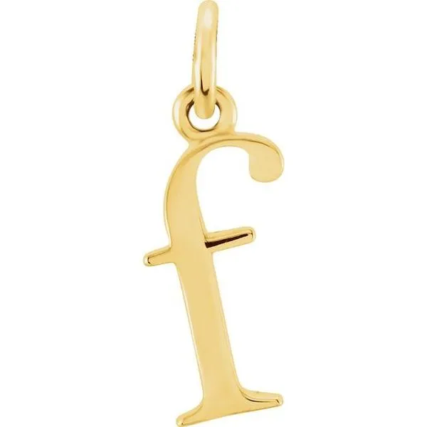 Lowercase Initial Pendant Comstock Jewelers Edmonds, WA