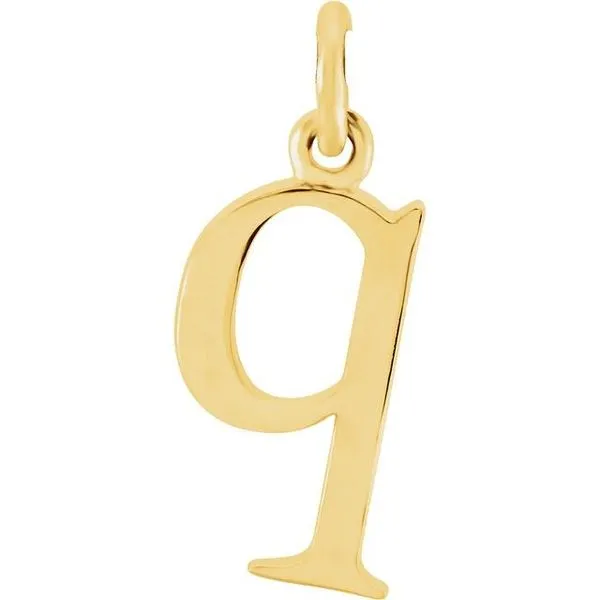 Lowercase Initial Pendant Henry B. Ball Jewelers Canton, OH