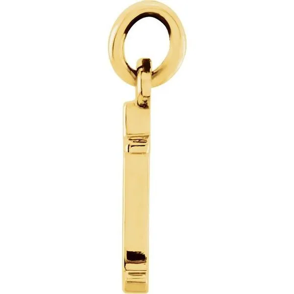 Lowercase Initial Pendant Image 3 Henry B. Ball Jewelers Canton, OH