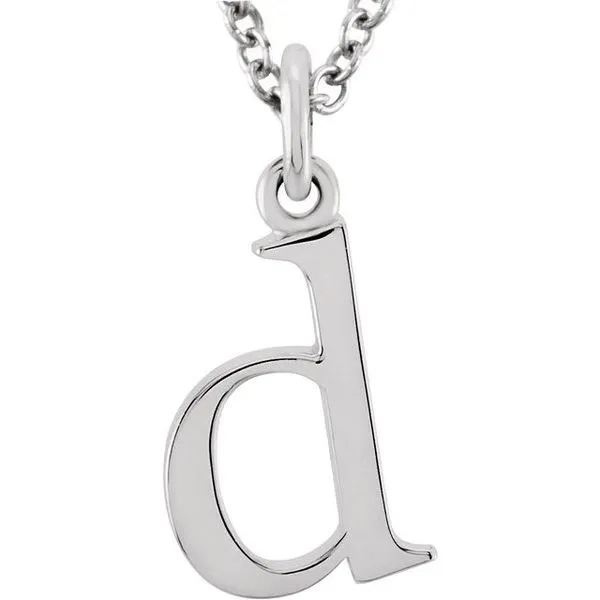 Lowercase Initial Necklace Henry B. Ball Jewelers Canton, OH