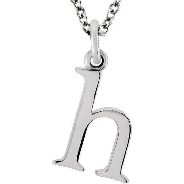 Lowercase Initial Necklace Henry B. Ball Jewelers Canton, OH