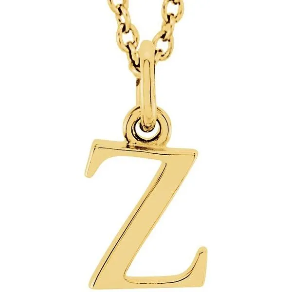 Lowercase Initial Necklace Henry B. Ball Jewelers Canton, OH