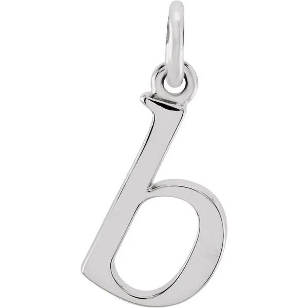 Lowercase Initial Necklace Mendham Jewelers Mendham, NJ