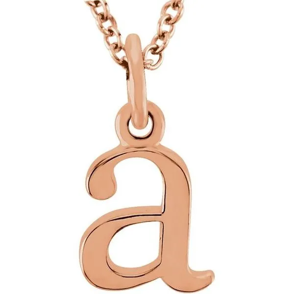 Lowercase Initial Necklace Henry B. Ball Jewelers Canton, OH