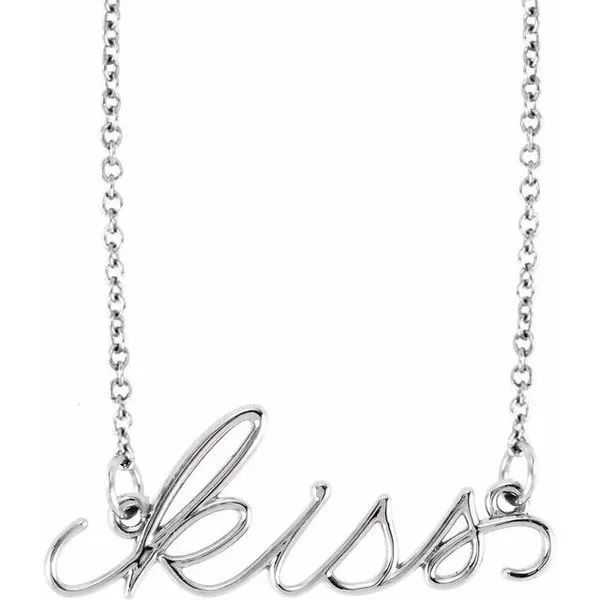 Kiss Necklace Long Jewelers Chesapeake, VA