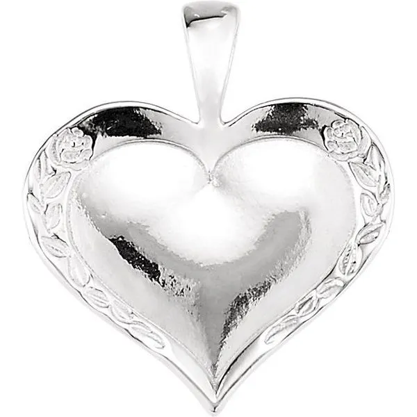 Heartprint Rose Pendant Henry B. Ball Jewelers Canton, OH