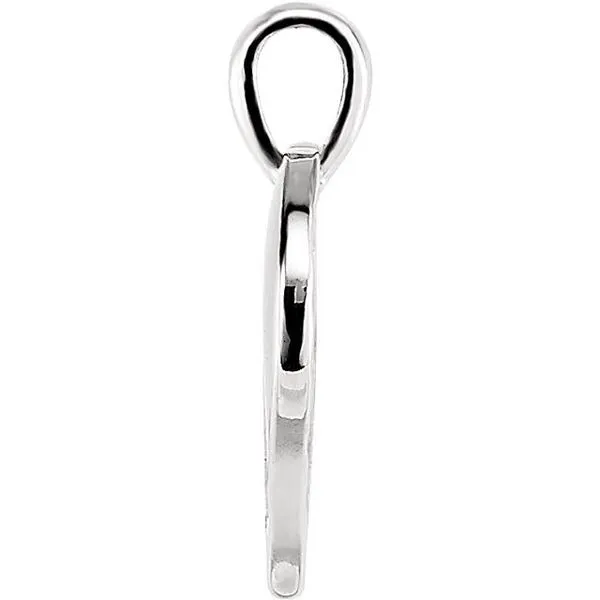 Heartprint Rose Pendant Image 2 Henry B. Ball Jewelers Canton, OH