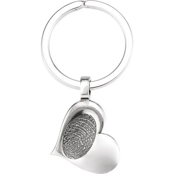 Heartprint You Touched My Heart Keyring Henry B. Ball Jewelers Canton, OH