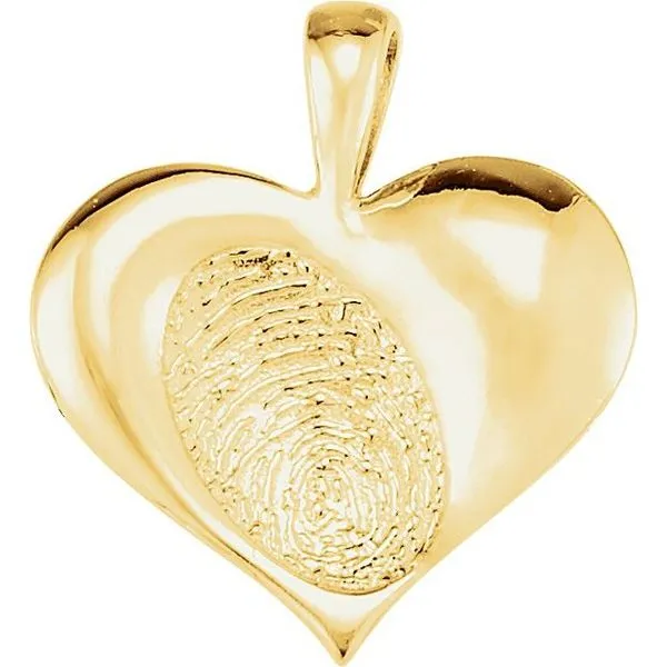 Heartprint Pendant Long Jewelers Chesapeake, VA