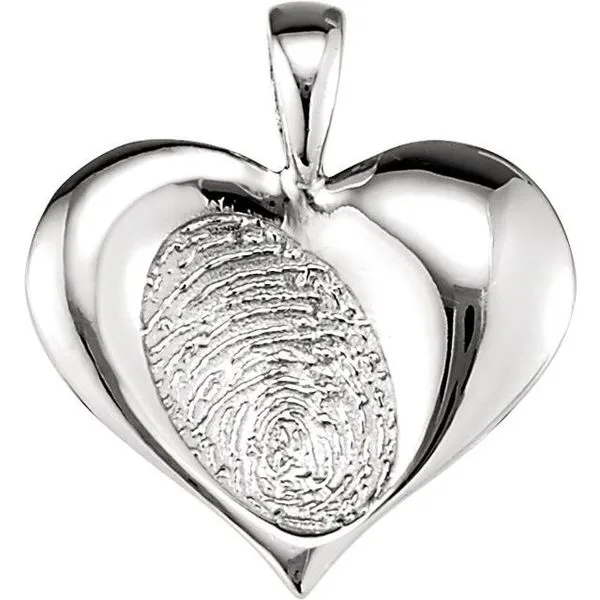 Heartprint Pendant Henry B. Ball Jewelers Canton, OH