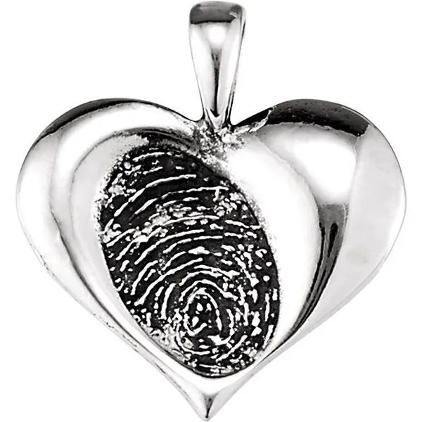 Heartprint Pendant D'Errico Jewelry Scarsdale, NY