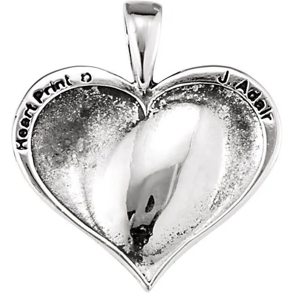 Heartprint Pendant Image 3 Henry B. Ball Jewelers Canton, OH