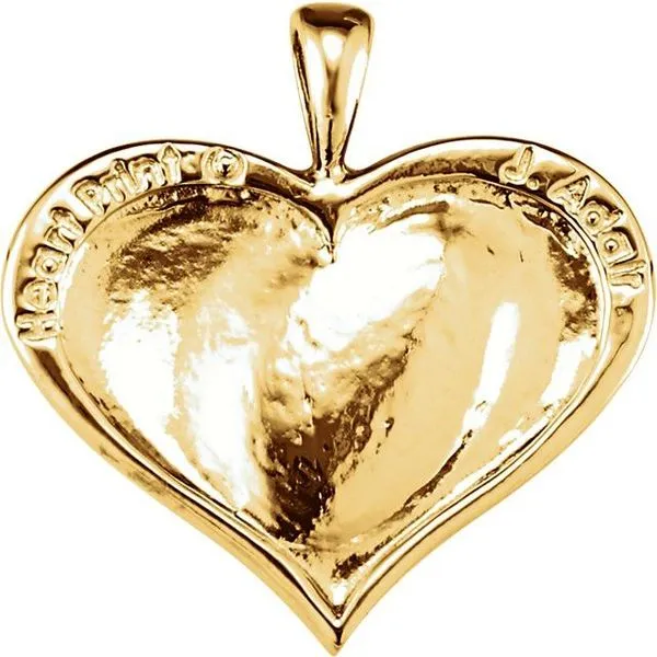 Heartprint Pendant Image 3 Henry B. Ball Jewelers Canton, OH