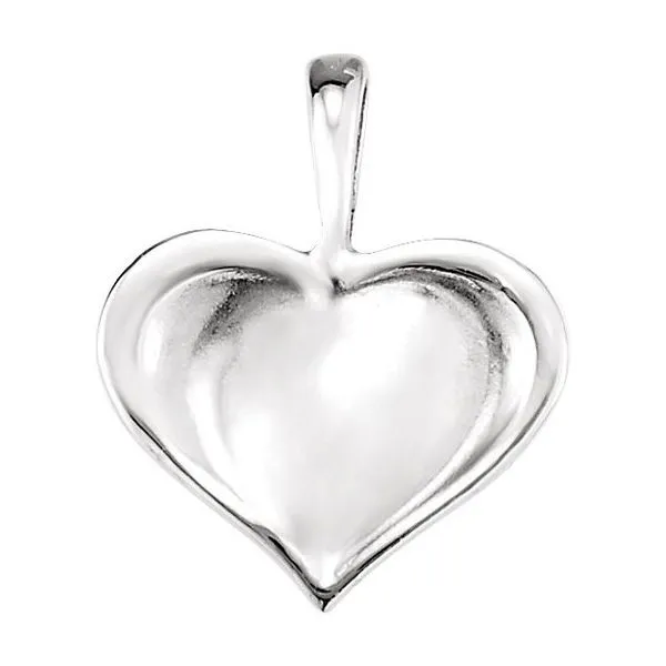 Heartprint Pendant Image 3 Long Jewelers Chesapeake, VA