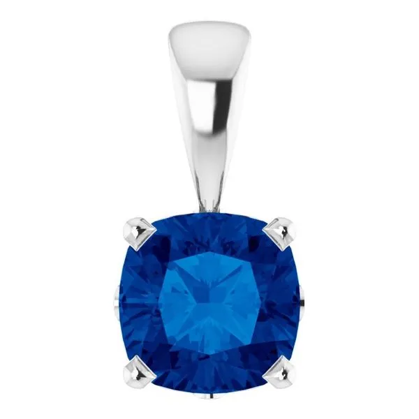Solitaire Scroll Setting® Pendant Hart's Jewelers Grants Pass, OR