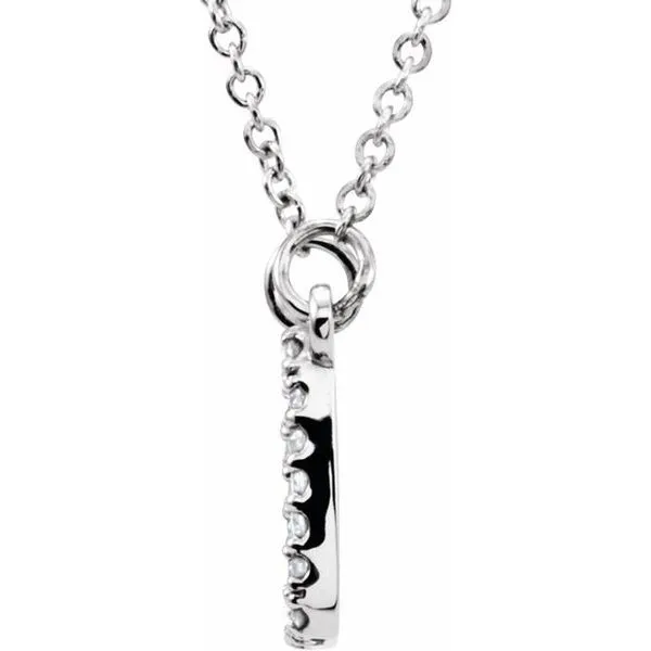 Square Necklace Image 2 Hopman Jewelers Elkhart, IN