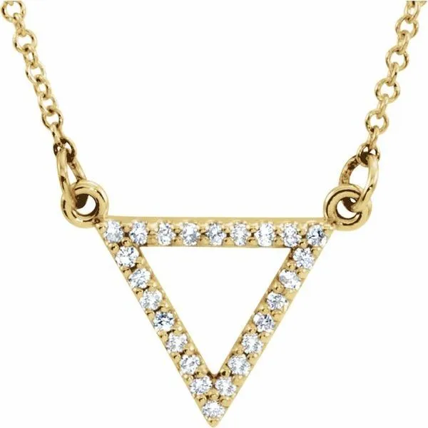 Triangle Necklace Hart's Jewelers Grants Pass, OR