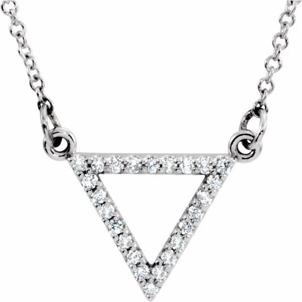 Triangle Necklace Hart's Jewelers Grants Pass, OR