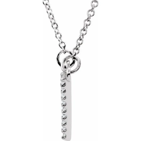 Triangle Necklace Image 2 Hart's Jewelers Grants Pass, OR