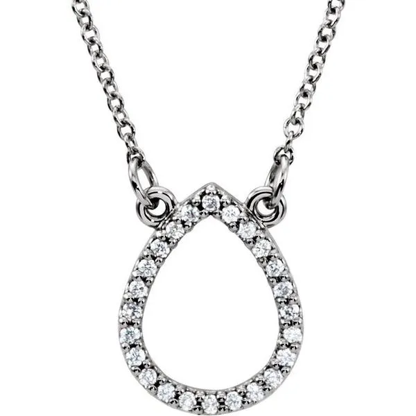 Teardrop Necklace Hart's Jewelers Grants Pass, OR