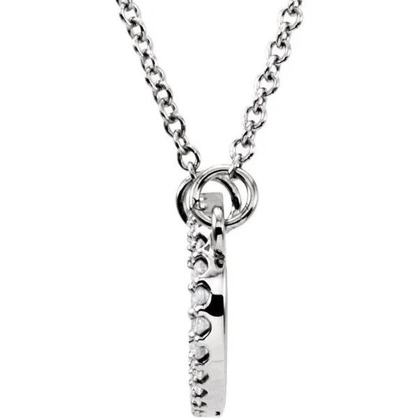Accented Necklace Image 2 Hart's Jewelers Grants Pass, OR