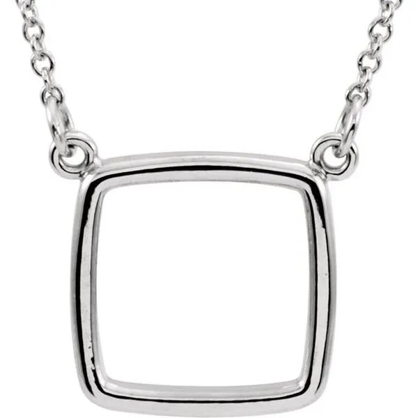 Square Necklace J. Meredith Jewelers Delafield, WI