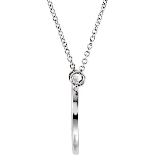 Circle Necklace Image 2 John E. Koller Jewelry Designs owasso, OK