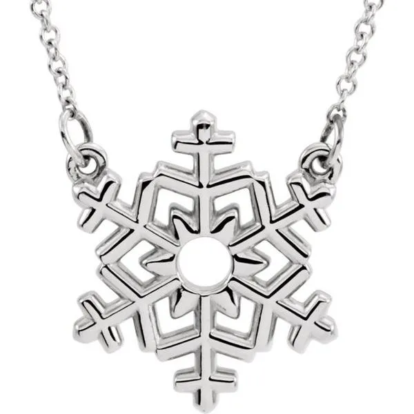 Snowflake Necklace Henry B. Ball Jewelers Canton, OH