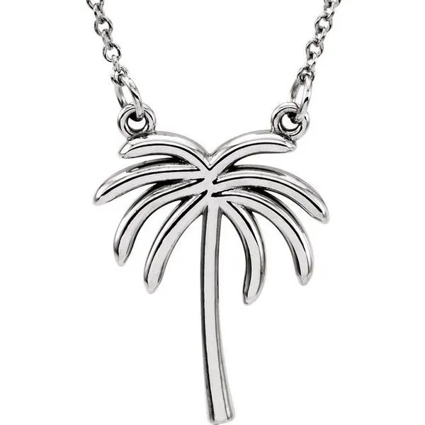 Palm Tree Necklace Henry B. Ball Jewelers Canton, OH