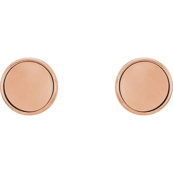 Concave Earrings Image 2 Henry B. Ball Jewelers Canton, OH