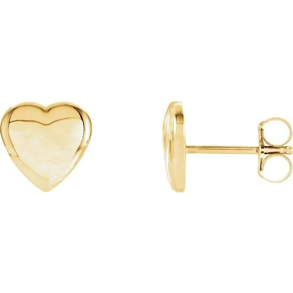 Heart Earrings Scirto's Jewelry Lockport, NY