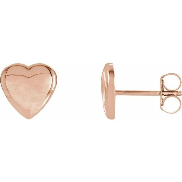 Heart Earrings Scirto's Jewelry Lockport, NY