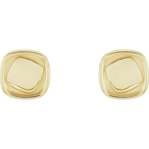 Geometric Earrings Image 2 Scirto's Jewelry Lockport, NY