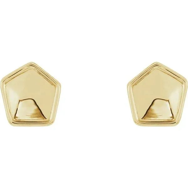 Geometric Stud Earrings Henry B. Ball Jewelers Canton, OH