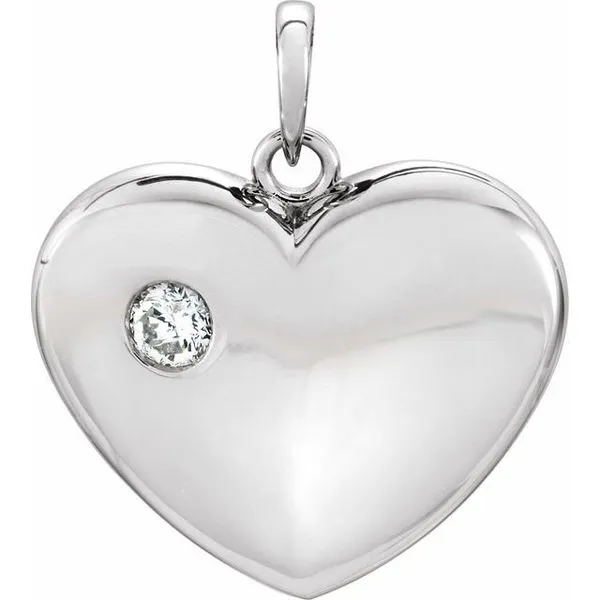 Heart Pendant The Diamond Shop, Inc. Lewiston, ID