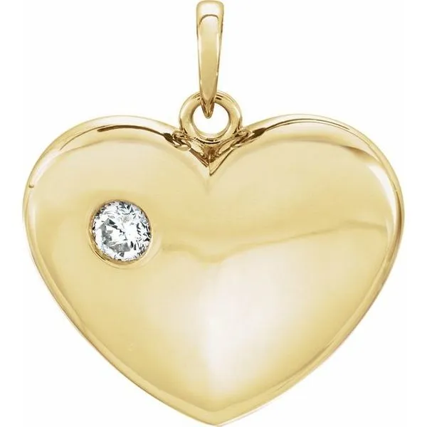 Heart Pendant Image 2 Henry B. Ball Jewelers Canton, OH