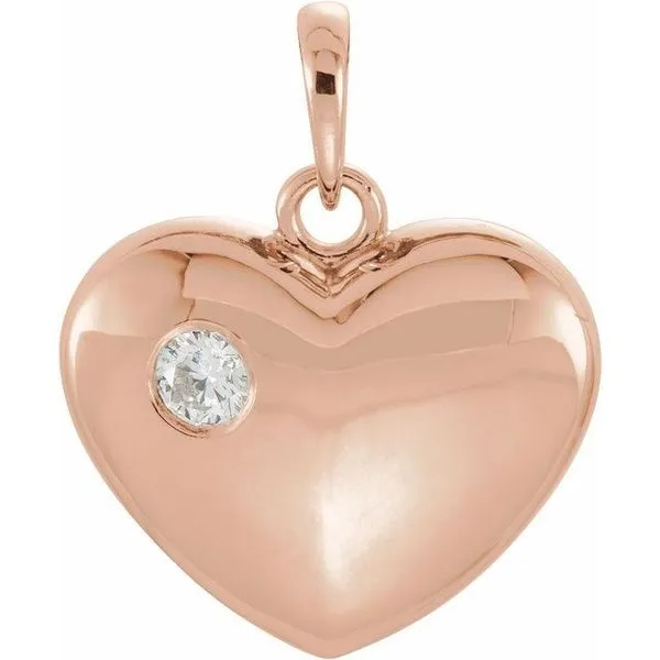 Heart Pendant Becky Beck's Jewelry DeKalb, IL