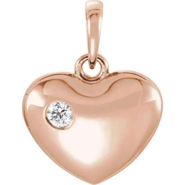 Heart Pendant Linwood Custom Jewelers Linwood, NJ