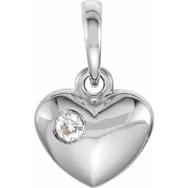 Heart Pendant John E. Koller Jewelry Designs owasso, OK