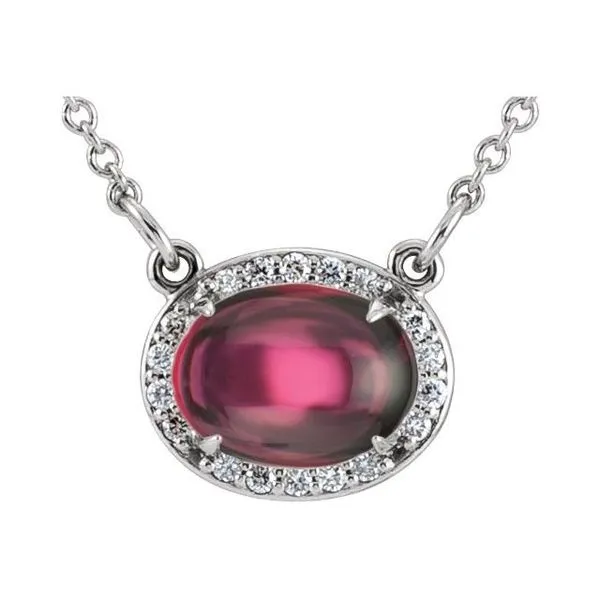 Halo-Style Necklace Blue Heron Jewelry Company Poulsbo, WA